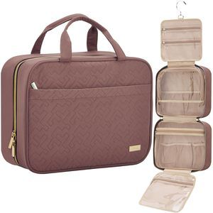 Travel Toiletry Bag For Women, Portable Hanging Organizer For Full-sized🌺
